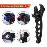Universal AN3-AN12 Aluminum Spanner Adjustable Wrench AN Fitting Hose Tool