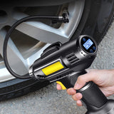12V Air Compressor Pump Automatic Digital Car Tyre Inflators Handheld Cordless