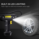 12V Air Compressor Pump Automatic Digital Car Tyre Inflators Handheld Cordless
