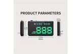 HD Head-Up Display Car Speedometer - Universal Fit for All Vehicles, Compass Guidance, Smart Over-speed Alerts