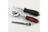 46pcs Car Repair Tool Kit Ratchet Torque Wrench Spanner Socket Set