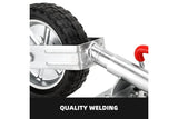 10 Inch Jockey Wheel Swing Up 1000kg Rubber Wheel for Caravan Trailer