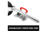 10 Inch Jockey Wheel Swing Up 1000kg Rubber Wheel for Caravan Trailer