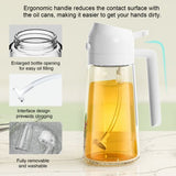 2 In 1 Spray Bottle Kitchen Cooking Oil Dispenser Dual-Purpose Sauce Sprayer