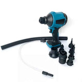 2 Battery Cordless Dust Blower Inflator Vacuum Function Multifunction For Makita Battery