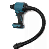 2 Battery Cordless Dust Blower Inflator Vacuum Function Multifunction For Makita Battery