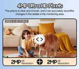 Two-Way HD Wireless Camera 2MP/4MP Dual Lens Camera Indoor Surveillance Camera