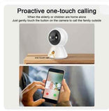 K11 CAMERA OUTDOOR CCTV CAMERA WIRELESS with HD-compatible Night Vision One-Touch Calling