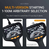 Dual Lens Inspection Camera with Illuminator 2m/6.5FT Industrial Borescope IP67 Waterproof Flexible