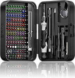 132in1 Precision Screwdriver Set Magnetic Bits Screw Kit for Computer, Phone, Tablet, Camera, Watch