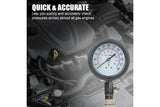 Gasoline Engine Compression Tester with M10 M12 M14 M18 Adapters