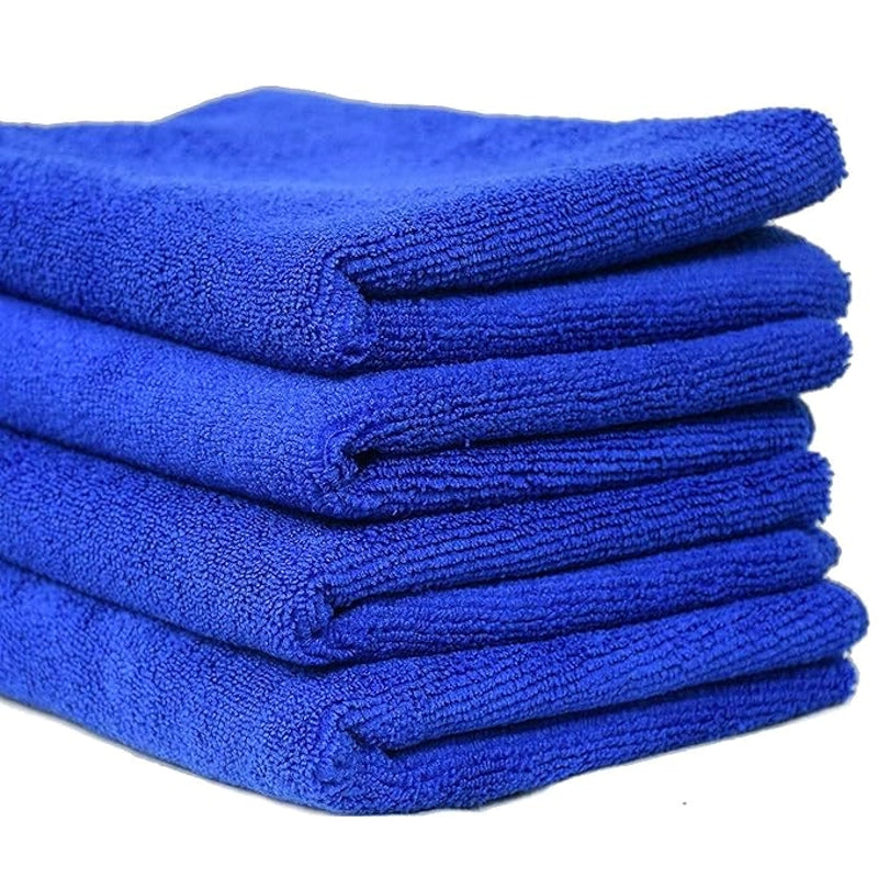 50PCS Soft Microfibre Cloths Kit Car Cleaning Cloth Towel Washing Dust