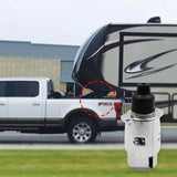 Heavy-Duty 12V Aluminum Alloy Trailer Plug - 7-Pin European Standard Connector