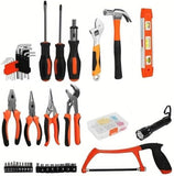 102pcs Home Tool Kit, All-in-One Starter Set