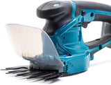 2 in 1 Cordless Hedge Trimmer Grass Shear Handheld Grass Cutter Electric Shrub Trimmer Fit for Makita 18V Battery