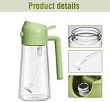 2 In 1 Spray Bottle Kitchen Cooking Oil Dispenser Dual-Purpose Sauce Sprayer