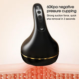 9-Level Electric Vacuum Cupping Massager - Body Gua Sha Scraping Massager for Pain Relief, Cellulite Reduction & Muscle Relaxation