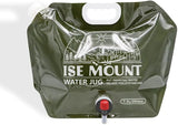 7.5L Folding Water Storage Bag – Large Capacity Portable Water Container with Valve for Camping, Hiking
