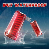 57 LED RV Camper Trailer Tail Lights With Running/Turn Signal/Brake/Stop