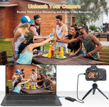 LEDON 4K Video Capture Card 1080P 60fps HD Camera Recording HDMI to USB 3.0 Live Game