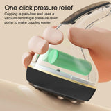 9-Level Electric Vacuum Cupping Massager - Body Gua Sha Scraping Massager for Pain Relief, Cellulite Reduction & Muscle Relaxation