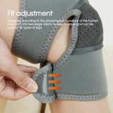 Electric Heating Knee Pad - USB-Powered, 3-Level Adjustable Temperature, Single Pack - Ideal for Knee, Shoulder & Elbow Massage, Pain Relief & Muscle Relaxation