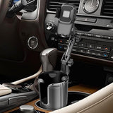 Car Cell Phone Drink Holder Car Phone Mount 2 in 1