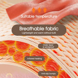 Electric Heating Knee Pad - USB-Powered, 3-Level Adjustable Temperature, Single Pack - Ideal for Knee, Shoulder & Elbow Massage, Pain Relief & Muscle Relaxation