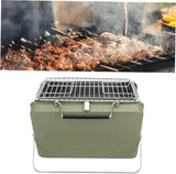 Portable Folding BBQ Grill for Outdoor Cooking - Versatile Camp & Picnic Charcoal Grill