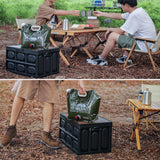 7.5L Folding Water Storage Bag – Large Capacity Portable Water Container with Valve for Camping, Hiking