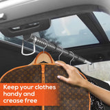Car Clothes Drying Rod Adjustable Telescopic Clothes Hanger