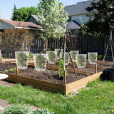 4 Pack Garden Plant Netting Covers Bags with Drawstring Plant Protection Covers Bags