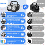 Automatic Bubble Blower Kids Toddler Bubble Maker Portable Bubble Machine Toys for Indoor Outdoor Wedding Birthday Party Gifts