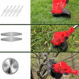 Cordless Electric Grass String Trimmer Lawn Cutter Brush Mower Whipper Snipper