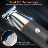 Hair Trimmer 5 in 1 Men Electric Shaver Hair Clipper Nose Beard Razor Kit