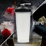 700ml Shaker Ball Sport Bottle Cup GYM Protein Supplement Drink Blender Mixer
