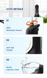 330ML Water Dental Flosser Cordless Oral Irrigator 7Jet Tips Teeth Cleaner USB