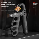 Adjustable Resistance Hand Gripper Mechanical counting Wrist Expander 5-100kg