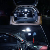 2PCS 31MM 30MM FESTOON 18SMD LED INTERIOR DOME MAP LIGHT BULB GLOBE 12V CAR 4WD