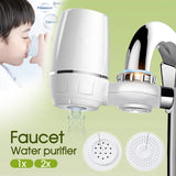 Tap Water Purifier Faucet Ceramic Filtration Cleaner Home Kitchen Water Filter