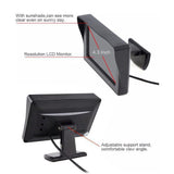 Car Rear View Kit 4.3" TFT LCD Monitor + IR Waterproof Parking Reversing Camera