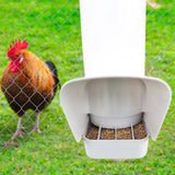PVC Tube Poultry water with Horizontal Nipple Feeder for Rooster Poultry Coop