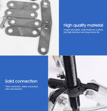 3pcs Bearing Gear Hub Puller Remover Tool Drop Forged Reversible Jaws Separator