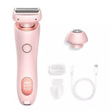 2in1 Pro Silk Glide Epilator Electric Shaver Razors Trimmer Bikini Hair Remover