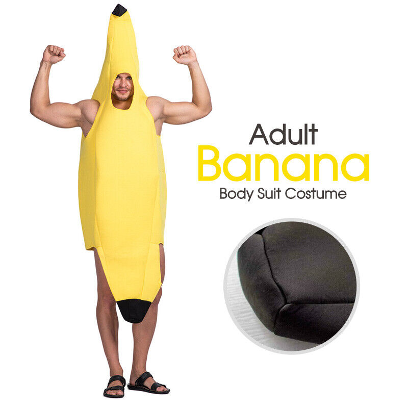 sexy banana suit Banana Unisex Costumes for sale