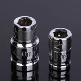 40-Piece Combination Hex Torx and Spline Socket Bits Set Metal Storage Box Set