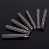 40-Piece Combination Hex Torx and Spline Socket Bits Set Metal Storage Box Set