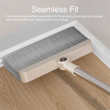 2 in 1 Broom and Dustpan Set: Cleaning with Upright Storage 180° Rotating