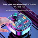 Car FM Transmitter Bluetooth Wireless Handsfree Kit MP3 Player Adapter Charger