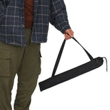 Olisicht Baseball Bat Steel 32 in Black with Carry Bag